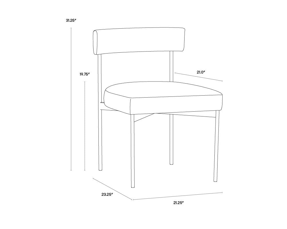 Sunpan Seneca Dining Chair Set Of 2