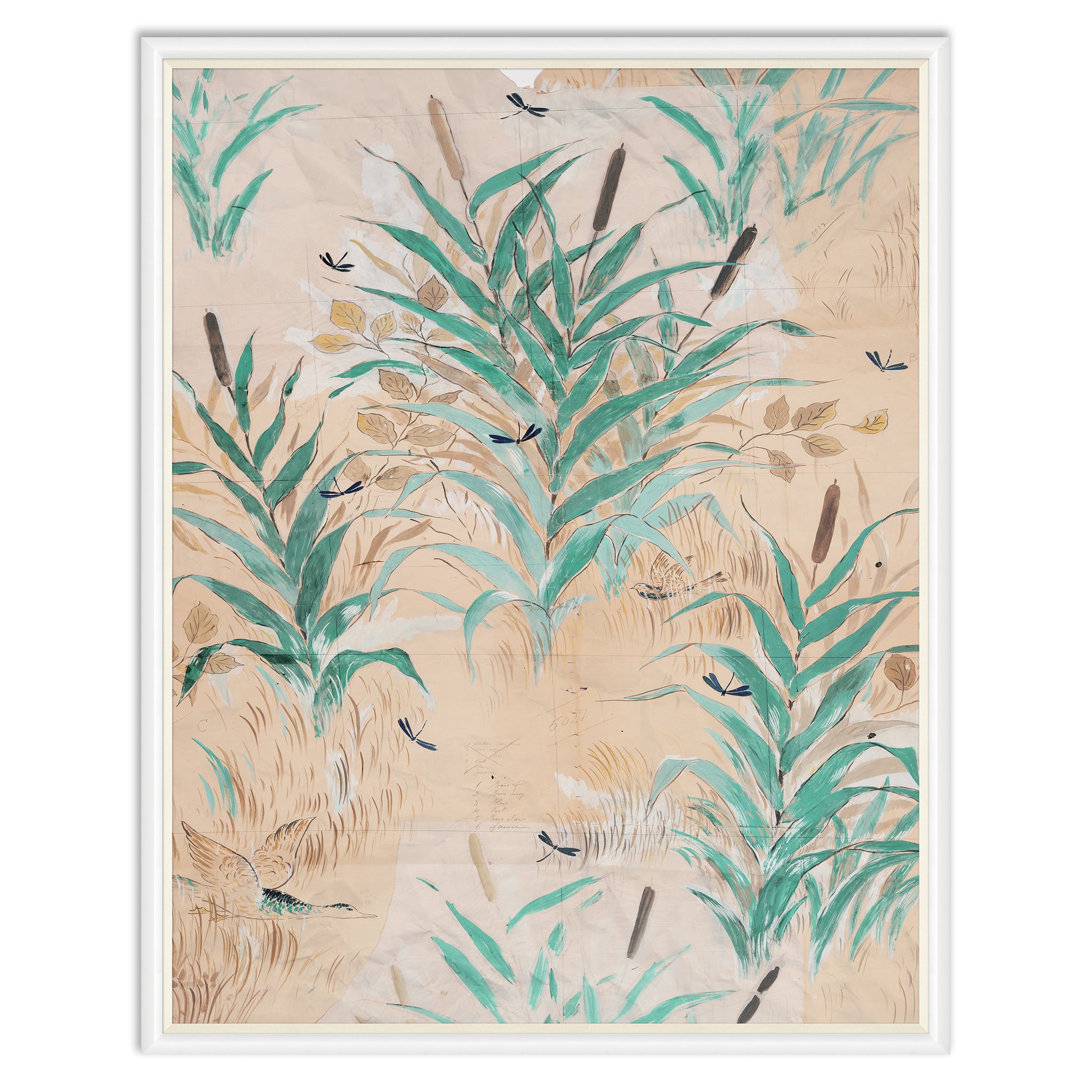 Bargain Basement Paule Marrot Les Roseaux Artwork