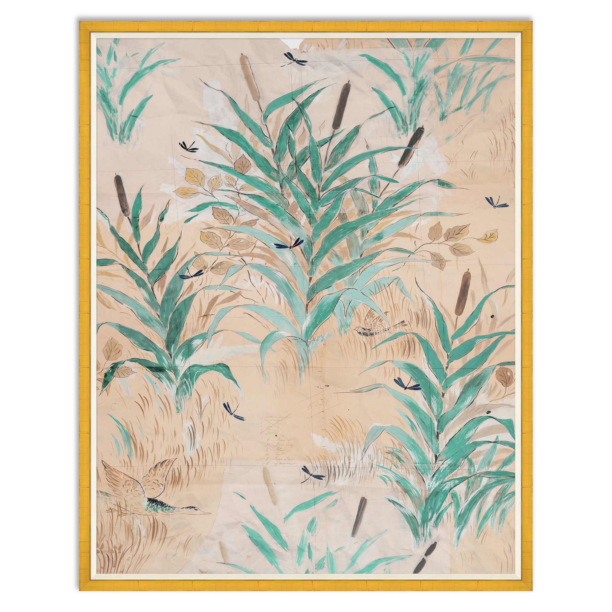 Paule Marrot Les Roseaux Artwork