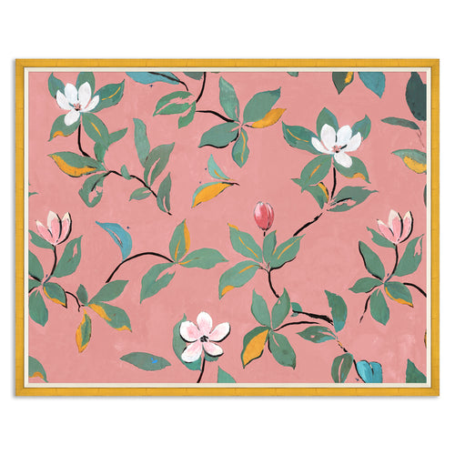 Paule Marrot Blue, Pink, or Green Magnolia Art