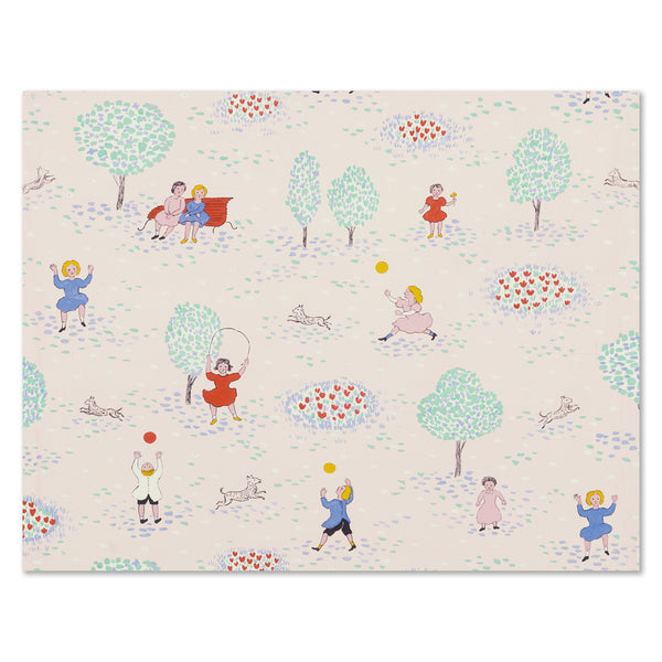 Paule Marrot Playing in the Park Art