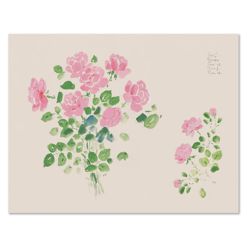 Paule Marrot Rose Bouquet Art