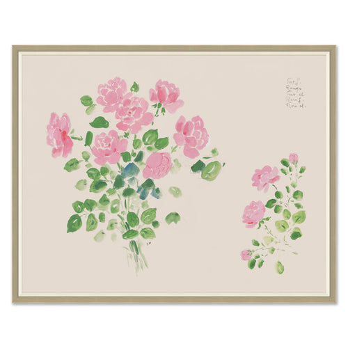 Paule Marrot Rose Bouquet Wall Art