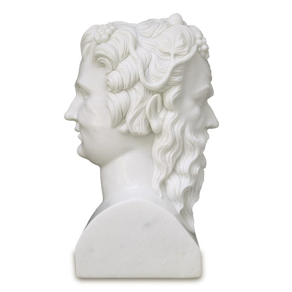 Currey And Company Hector Marble Bust Sculpture