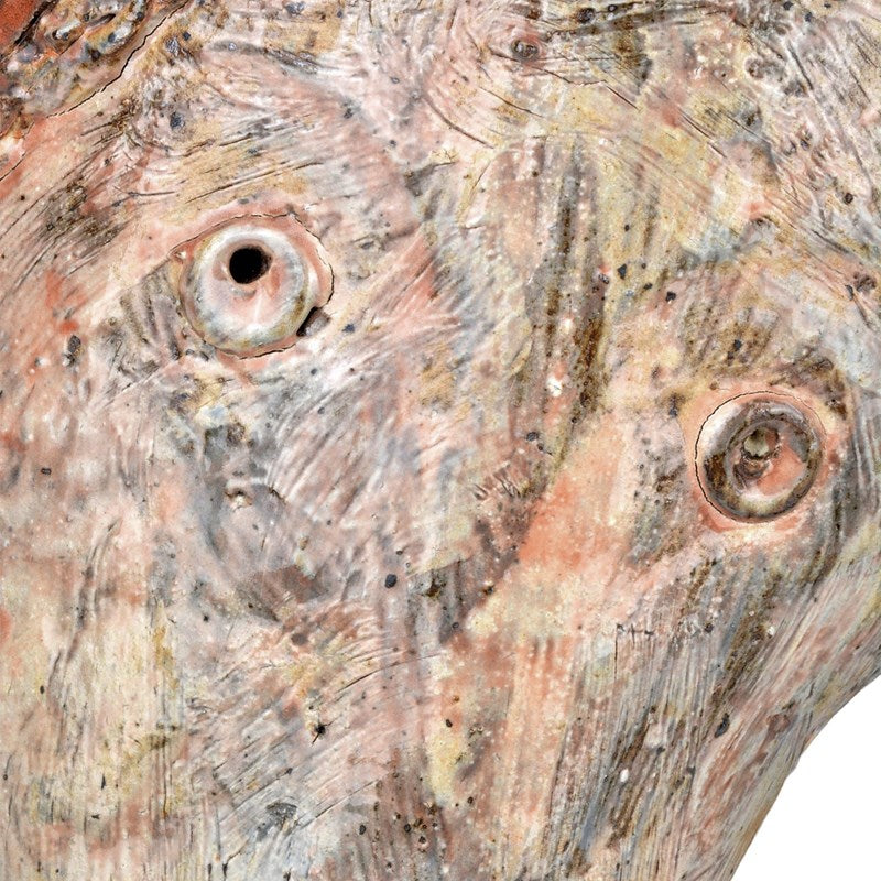 Currey And Company Glazed Masks Set Of 3