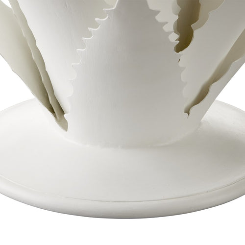 Currey And Company Agave White Objet