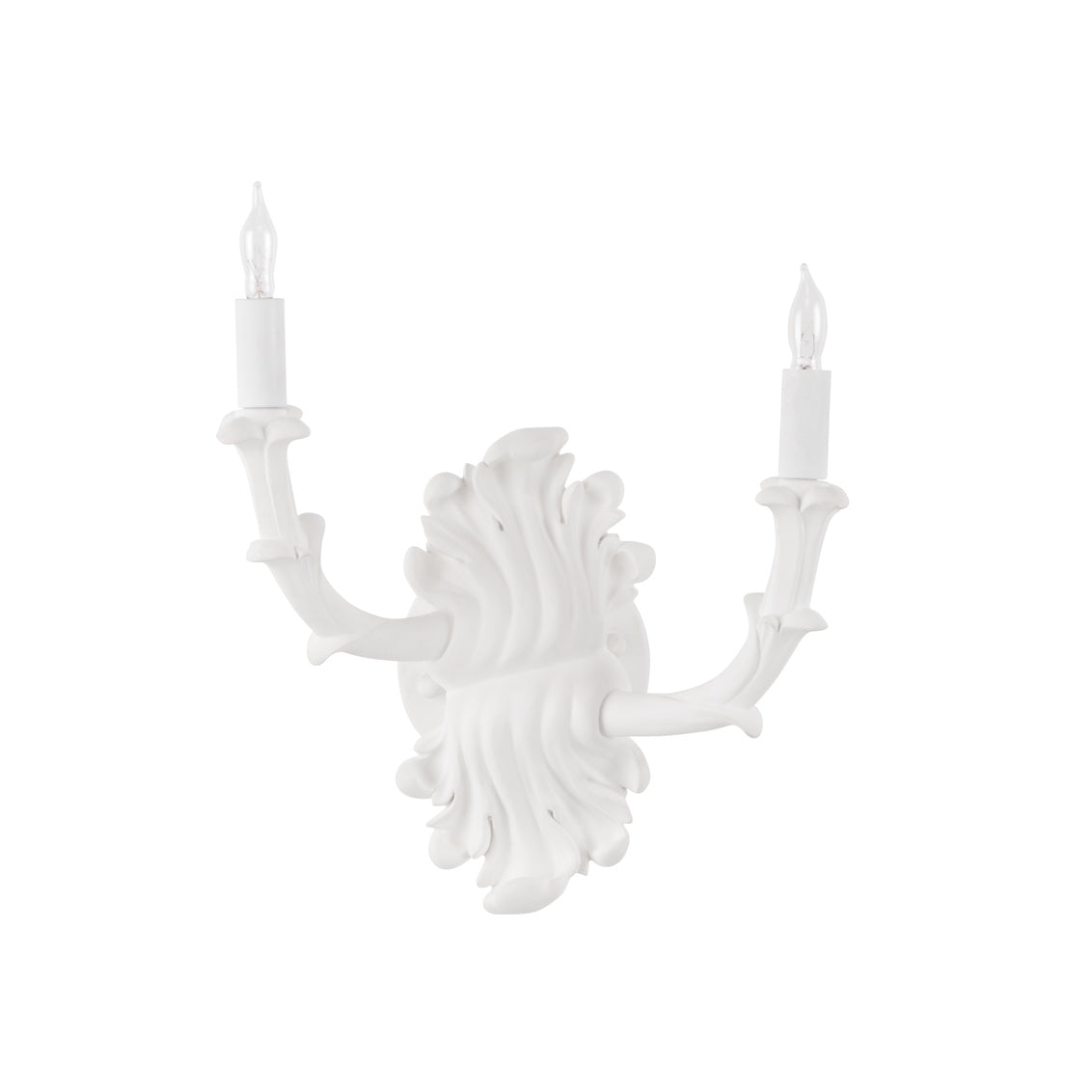Wildwood Roche Plaster Double Arm Sconce