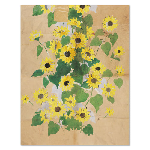 Paule Marrot Sunflowers Print