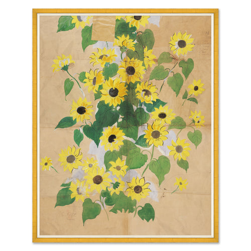 Paule Marrot Sunflowers Print