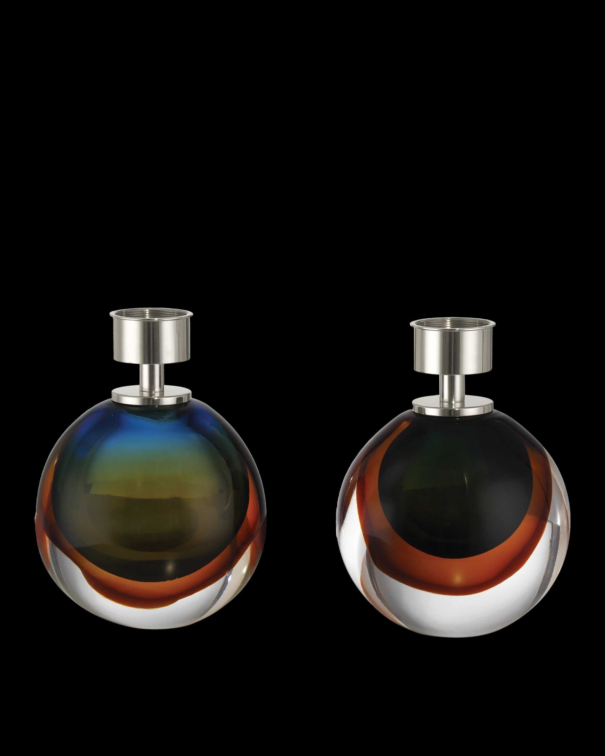 Currey & Company Voyage Nickel Cordless Table Lamp