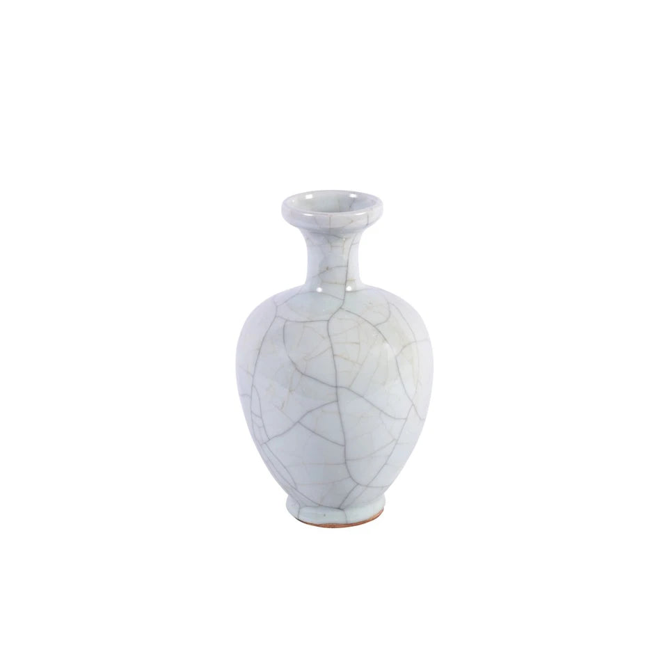 Crackle Celadon Bud Vases Set Of 3 By Legends Of Asia