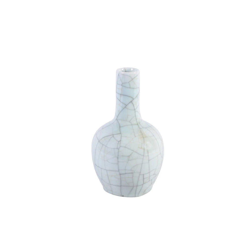 Crackle Celadon Bud Vases Set Of 3 By Legends Of Asia