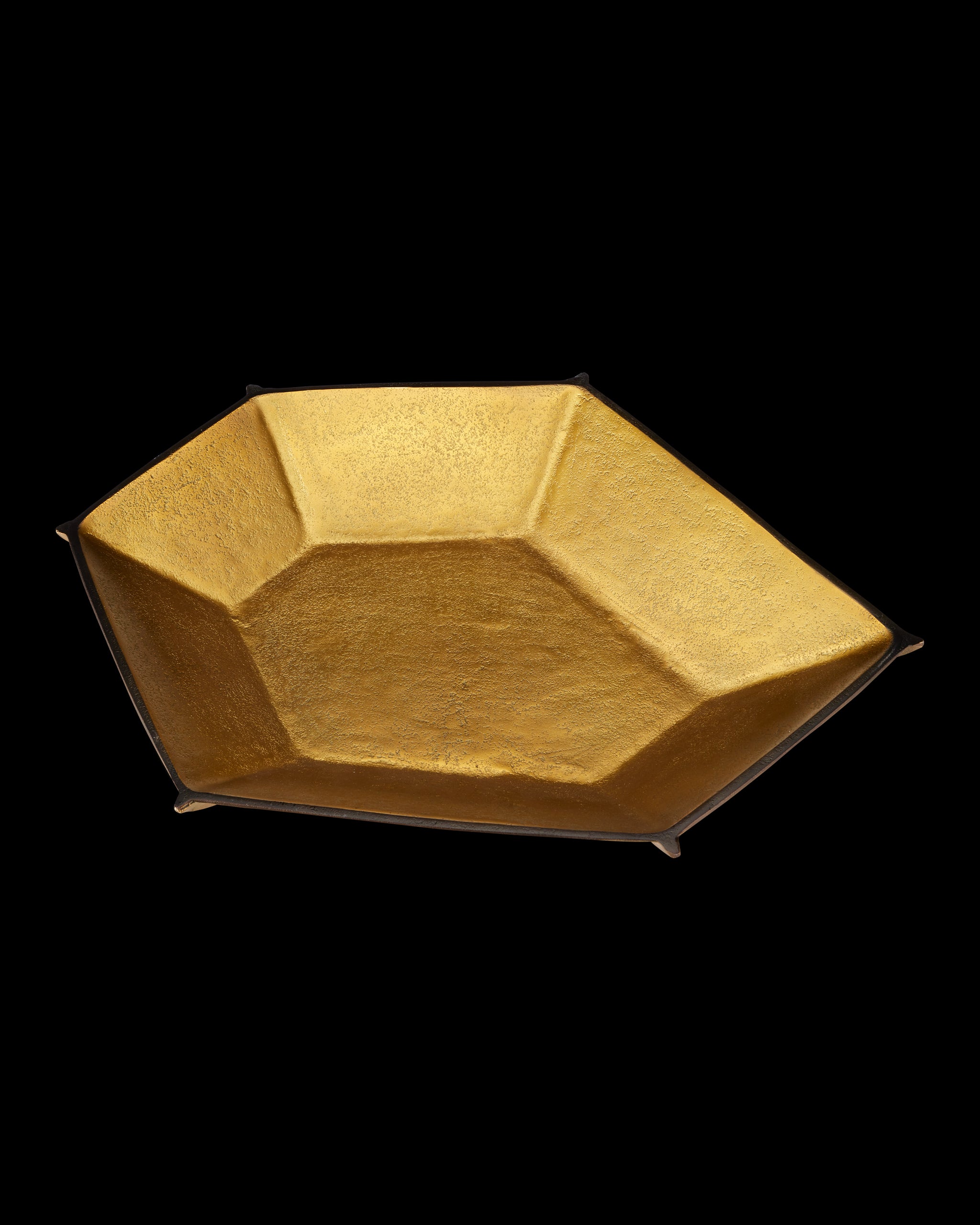 Currey & Company Merola Antique Brass Bowl