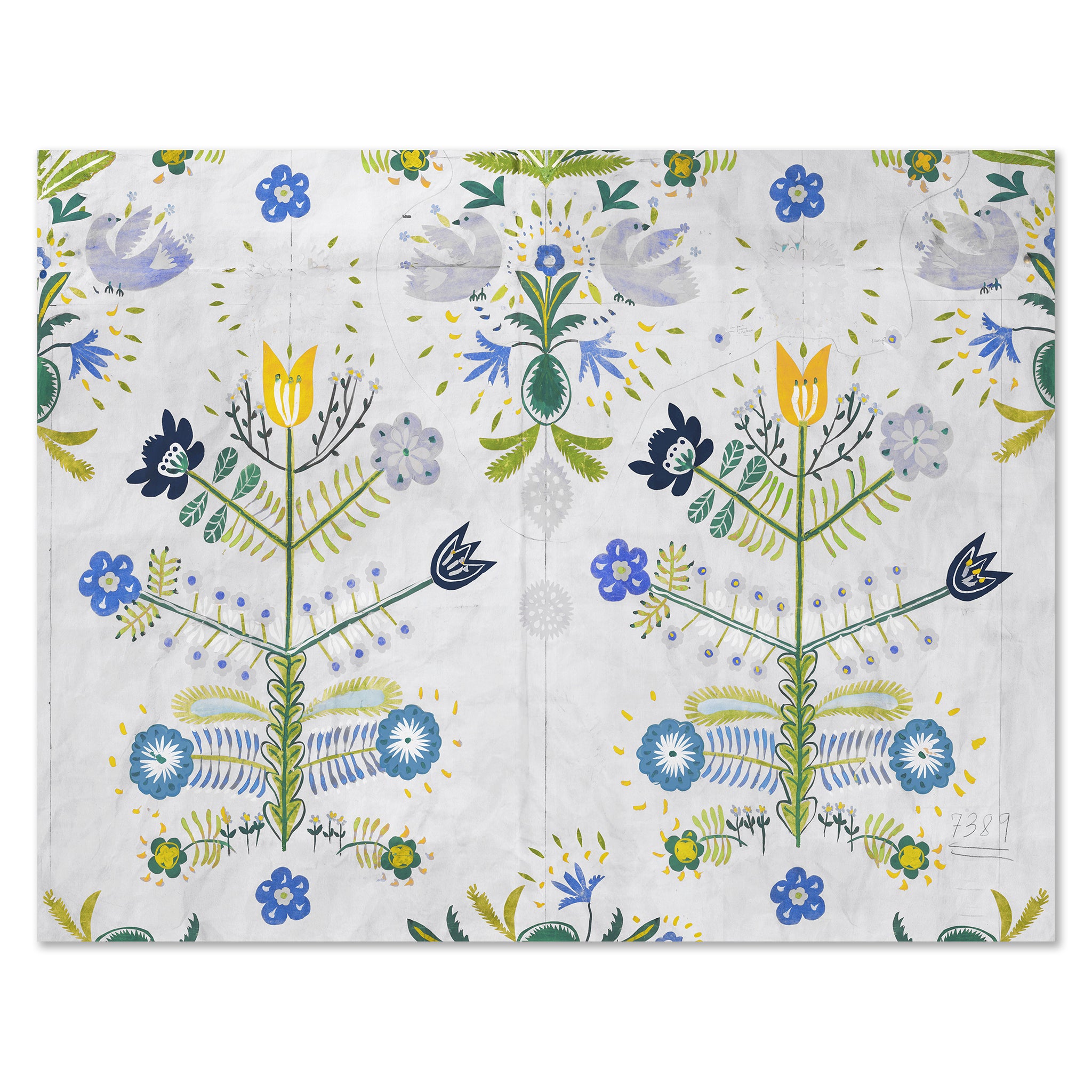 Paule Marrot Fete Blue Art 2