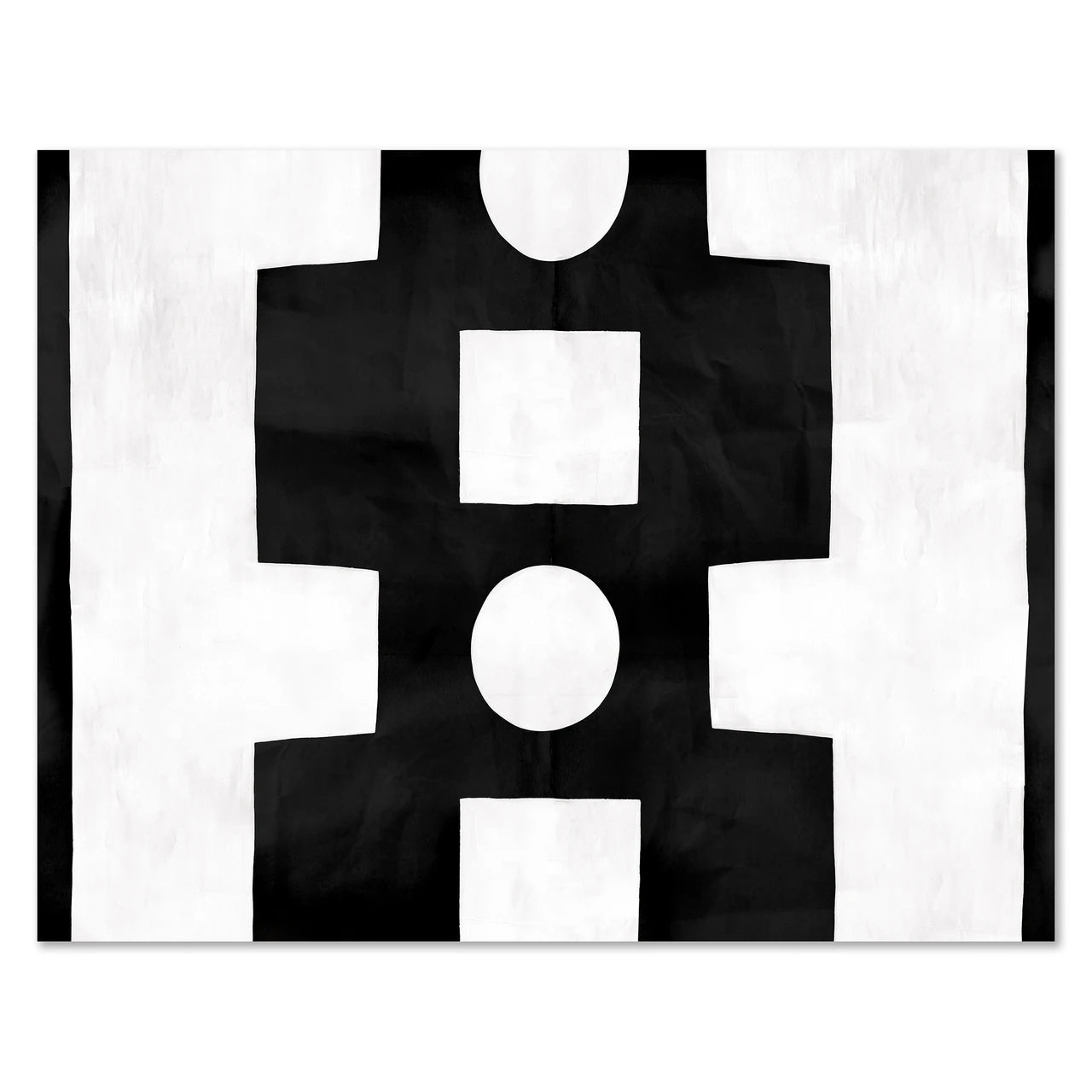 Paule Marrot Black and White Abstract Art 2