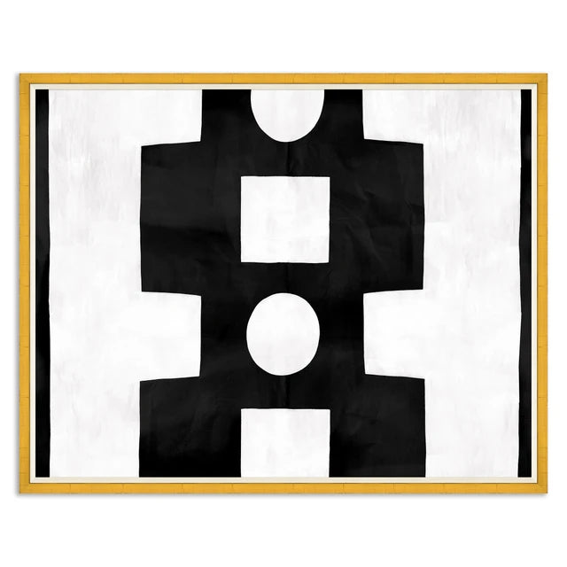 Paule Marrot Black and White Abstract Art 2