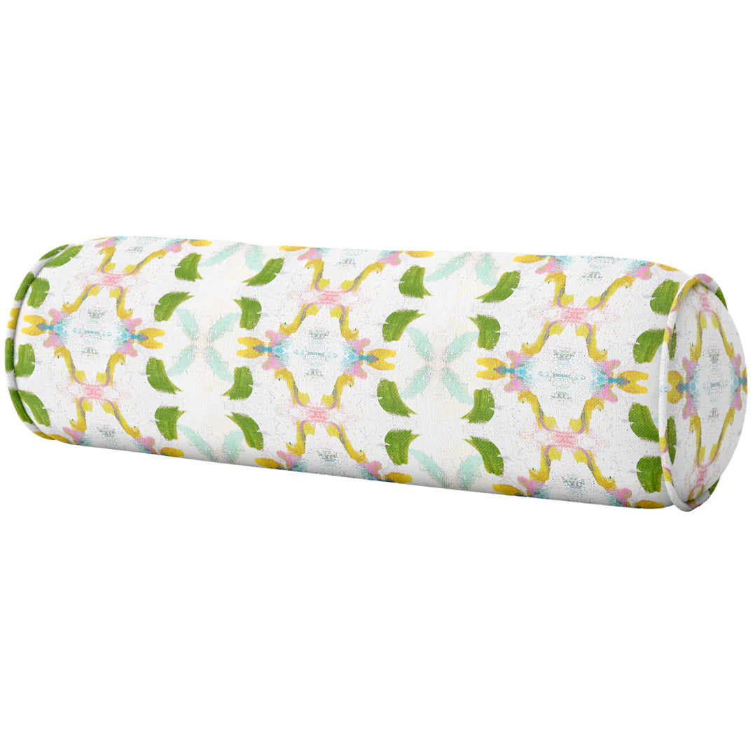 Laura Park Dogwood Round Bolster Pillow