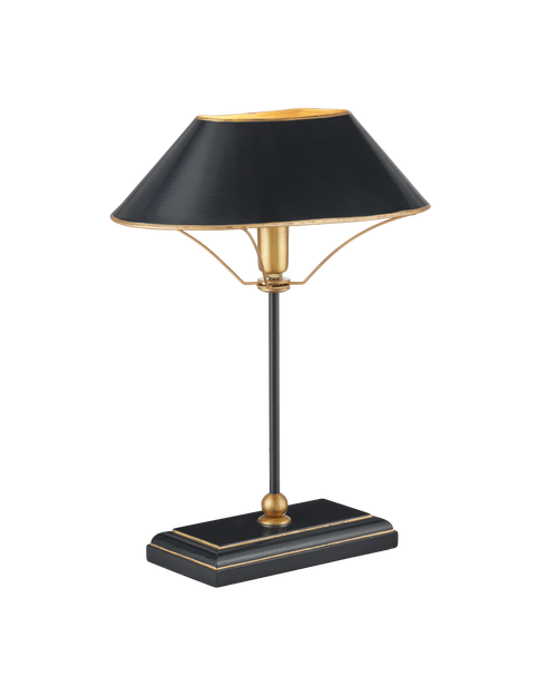 Currey & Company Daphne Black Table Lamp