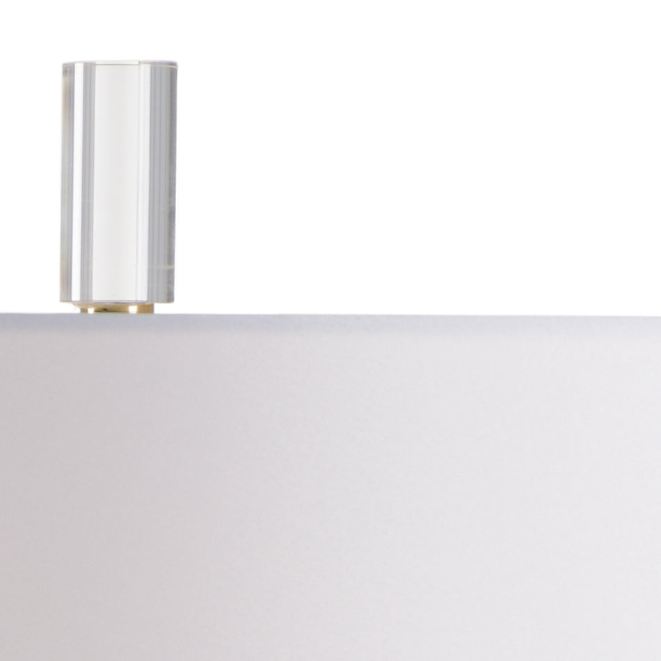 Wildwood Gate Finial Lamp Snow