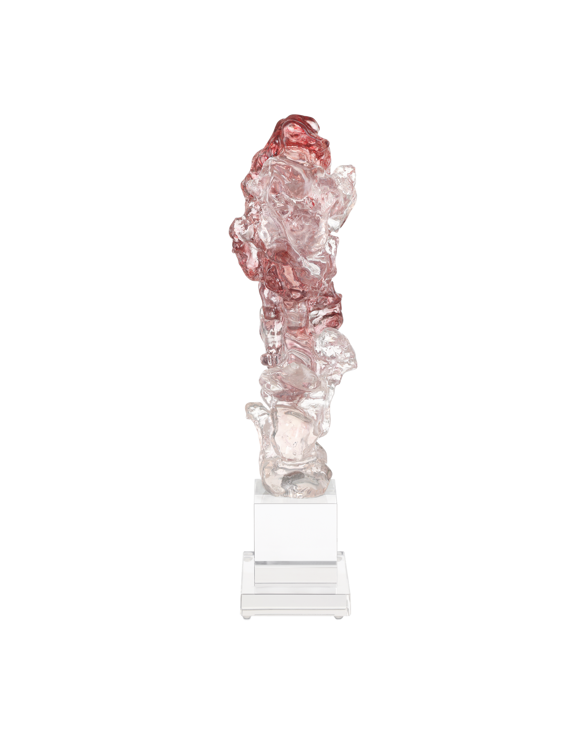 Currey And Company Faux Rock Crystal Sculpture