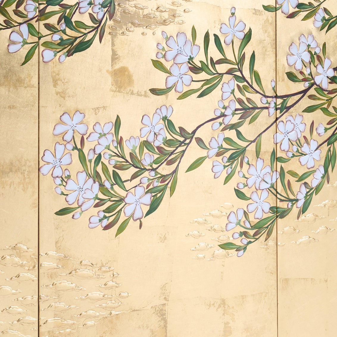 Chelsea House Kyoto Cabinet - White Wood