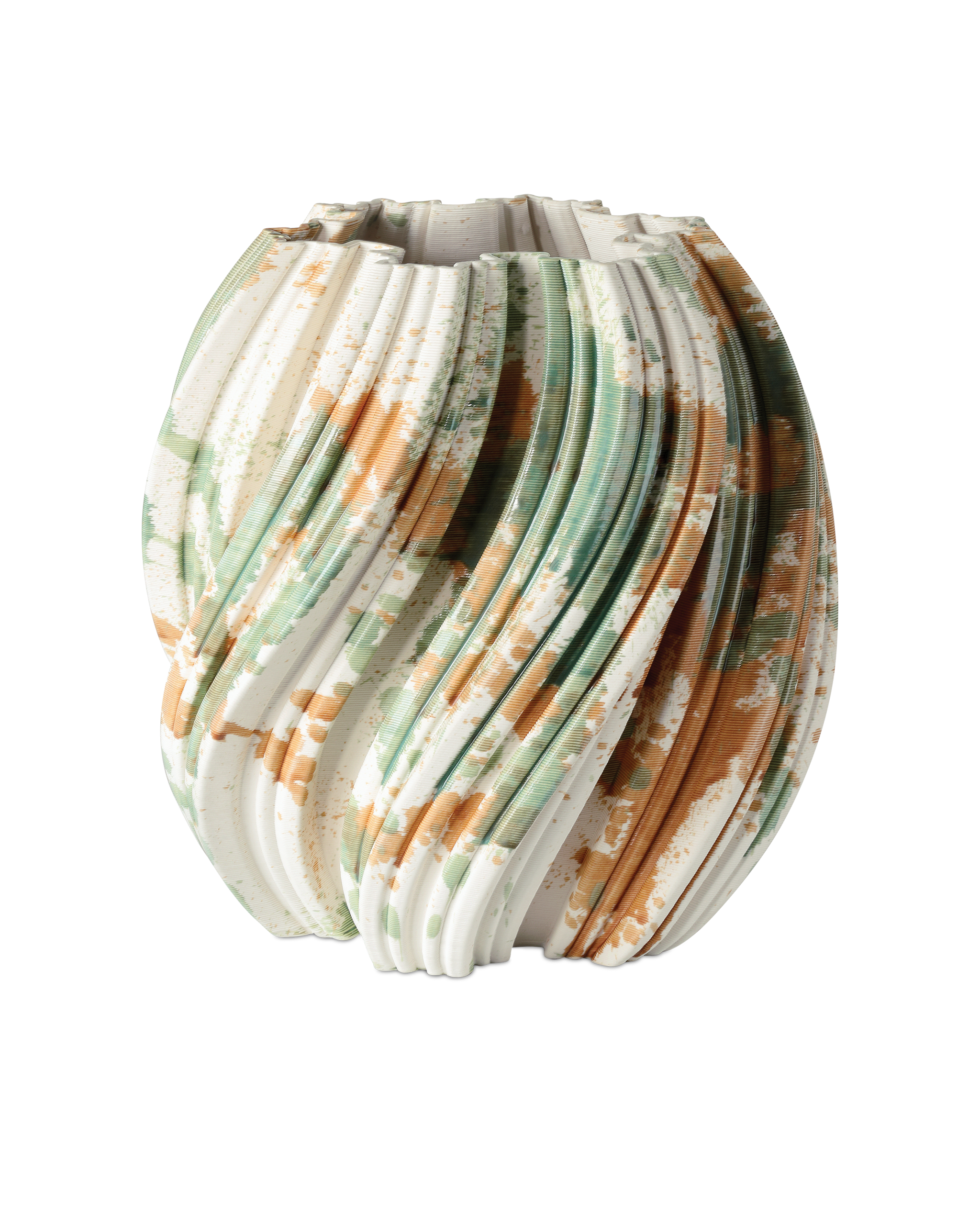 Currey & Company Camouflage Medium Vase