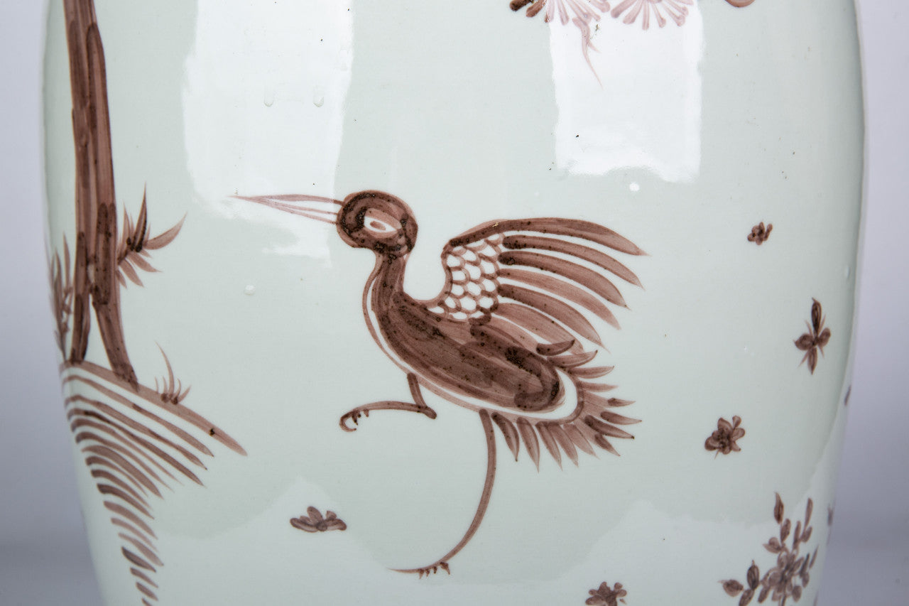 Moka Pine Bird Garden Stool