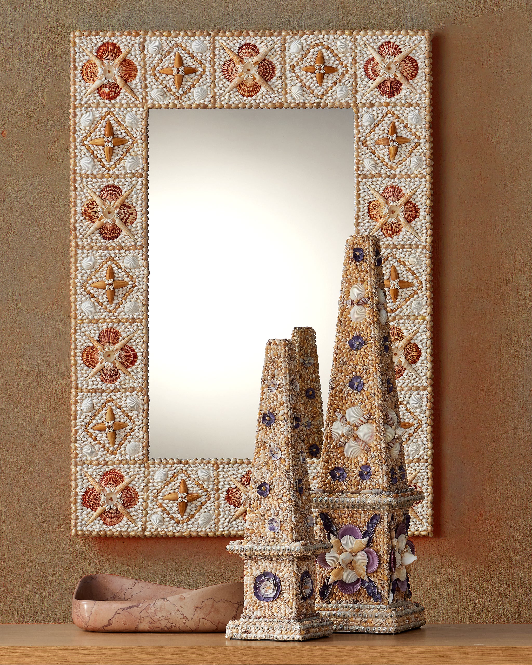 Currey & Company Junonia Rectangular Mirror