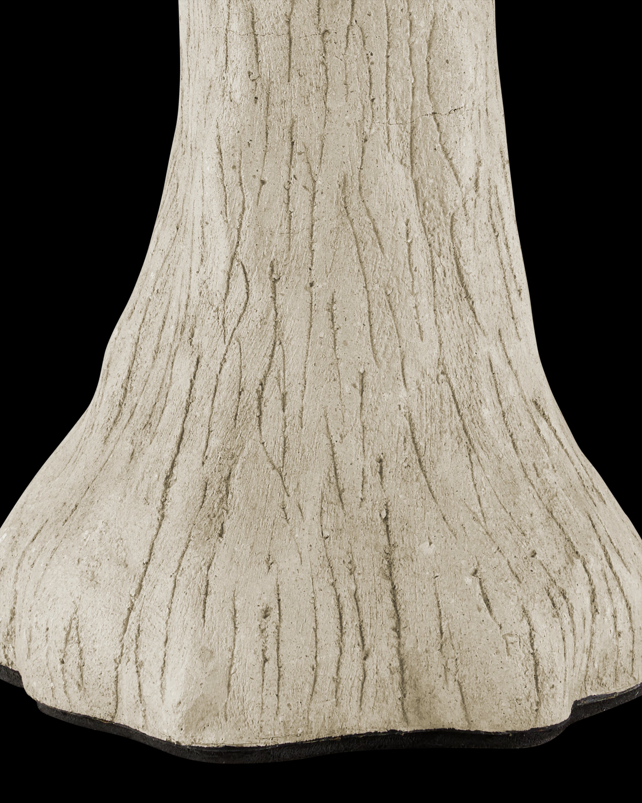 Currey & Company Faux Bois Medium Bird Bath