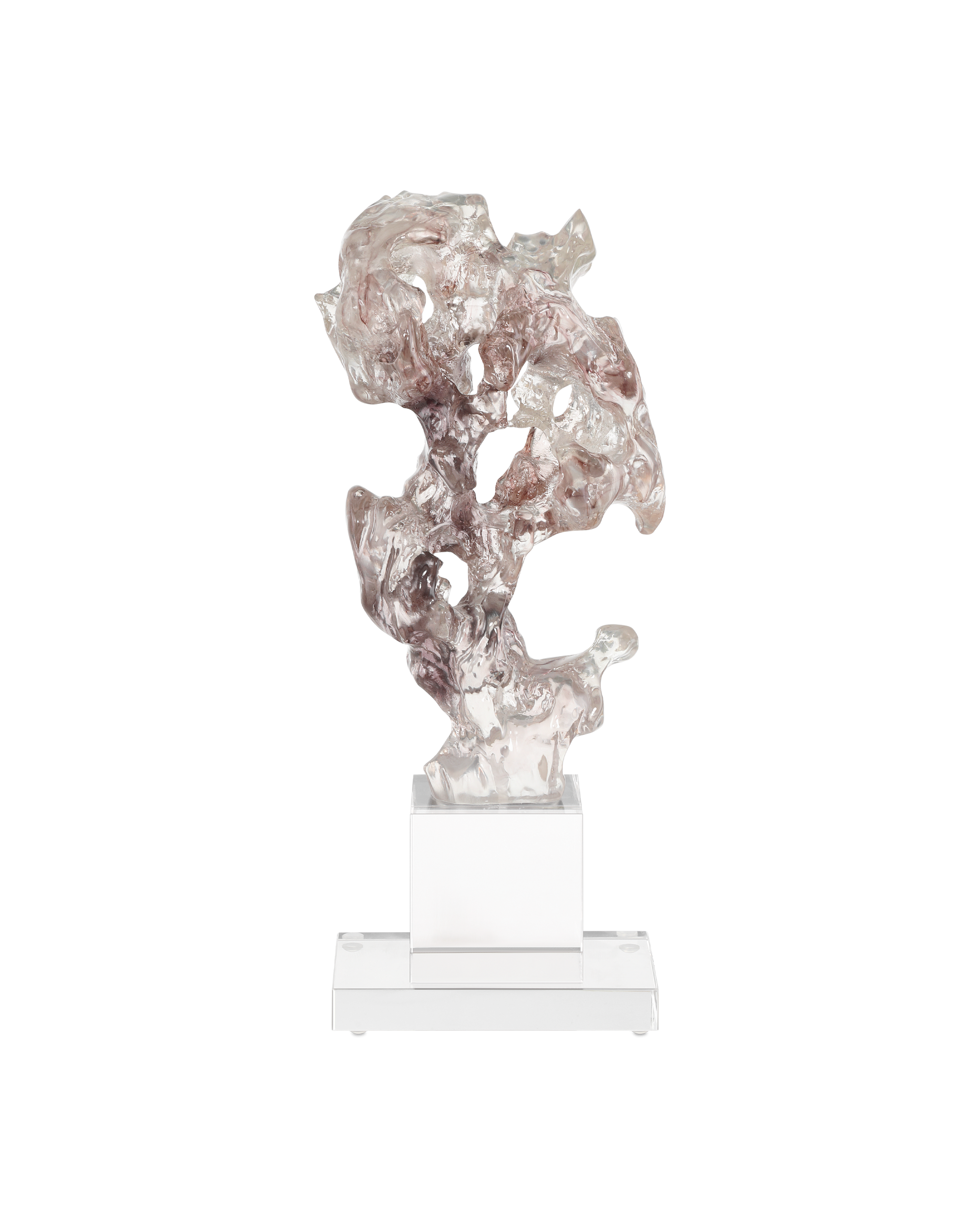 Currey And Company Faux Rock Crystal Sculpture