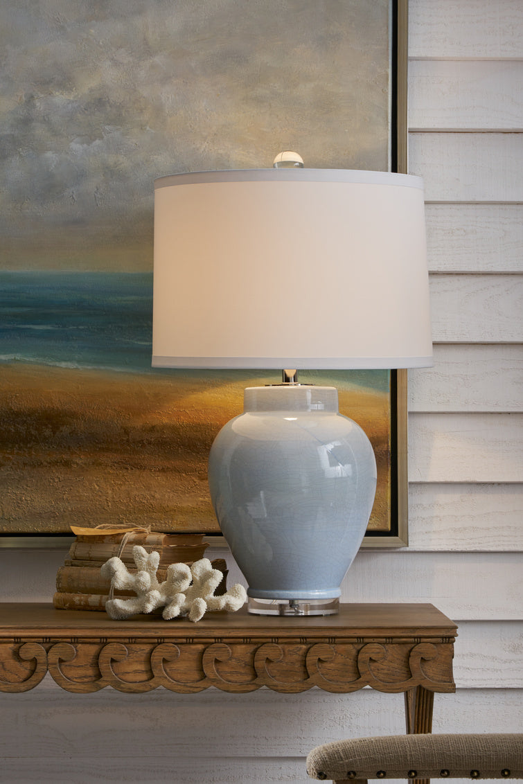 Wildwood Capri Lamp in Cloud Blue