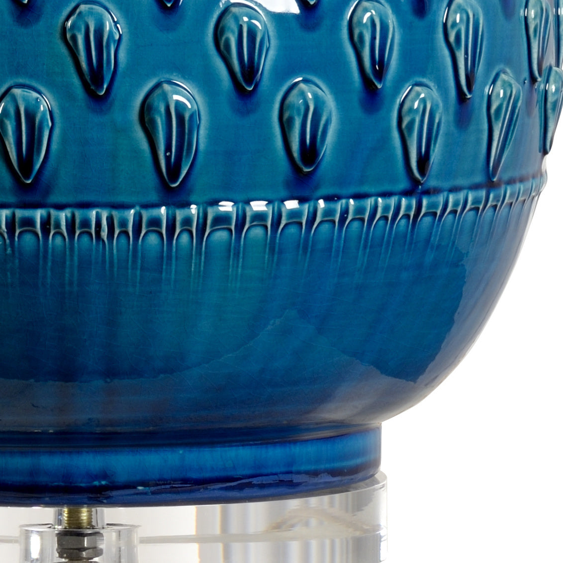 Wildwood - Carlotta Lamp - Indigo