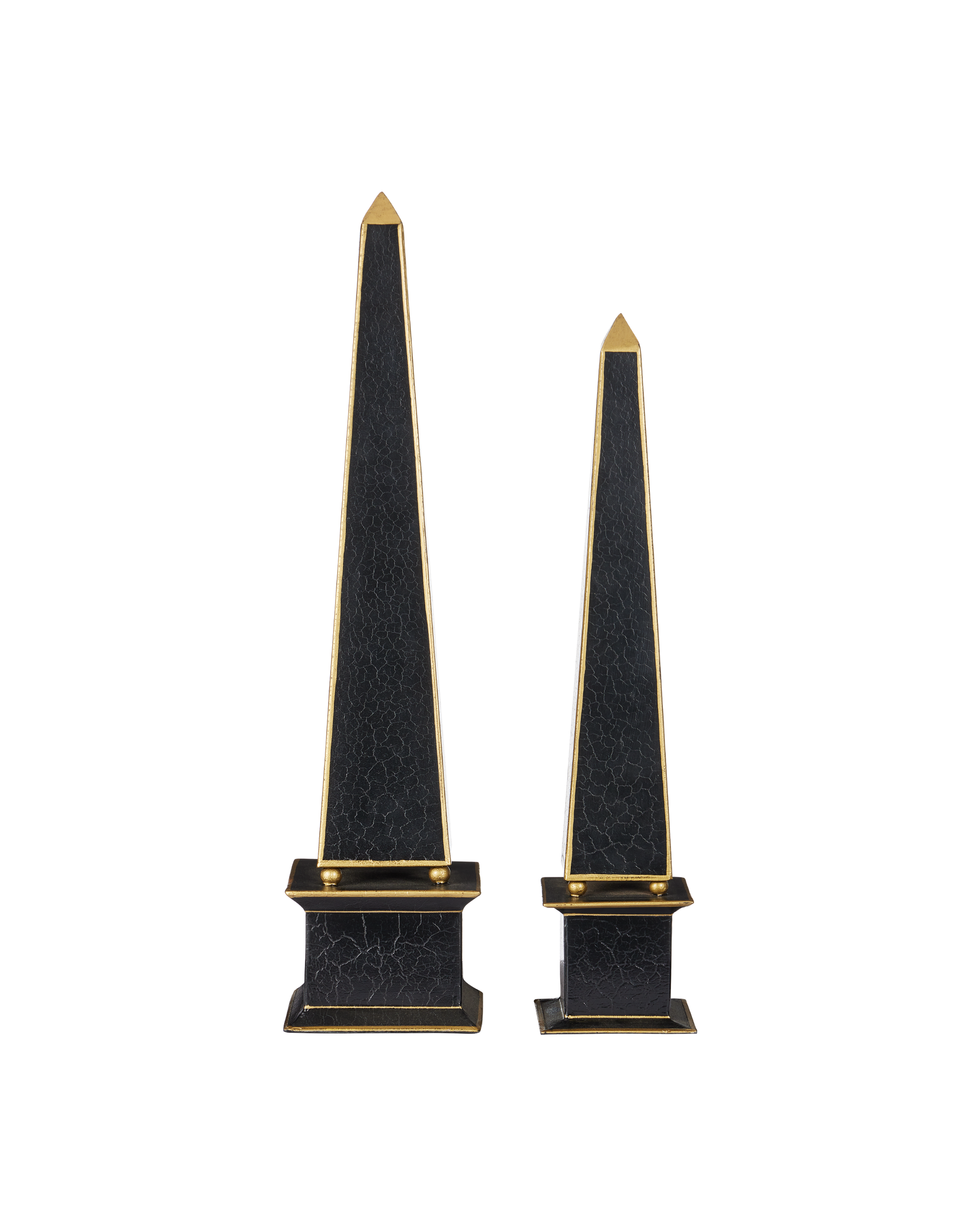 Currey & Company Daphne Obelisk Set Of 2