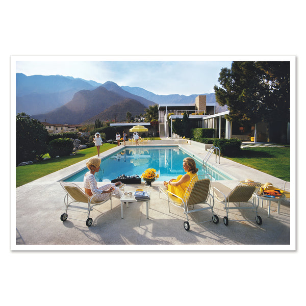 Poolside Glamour by Slim Aarons for Soicher Marin