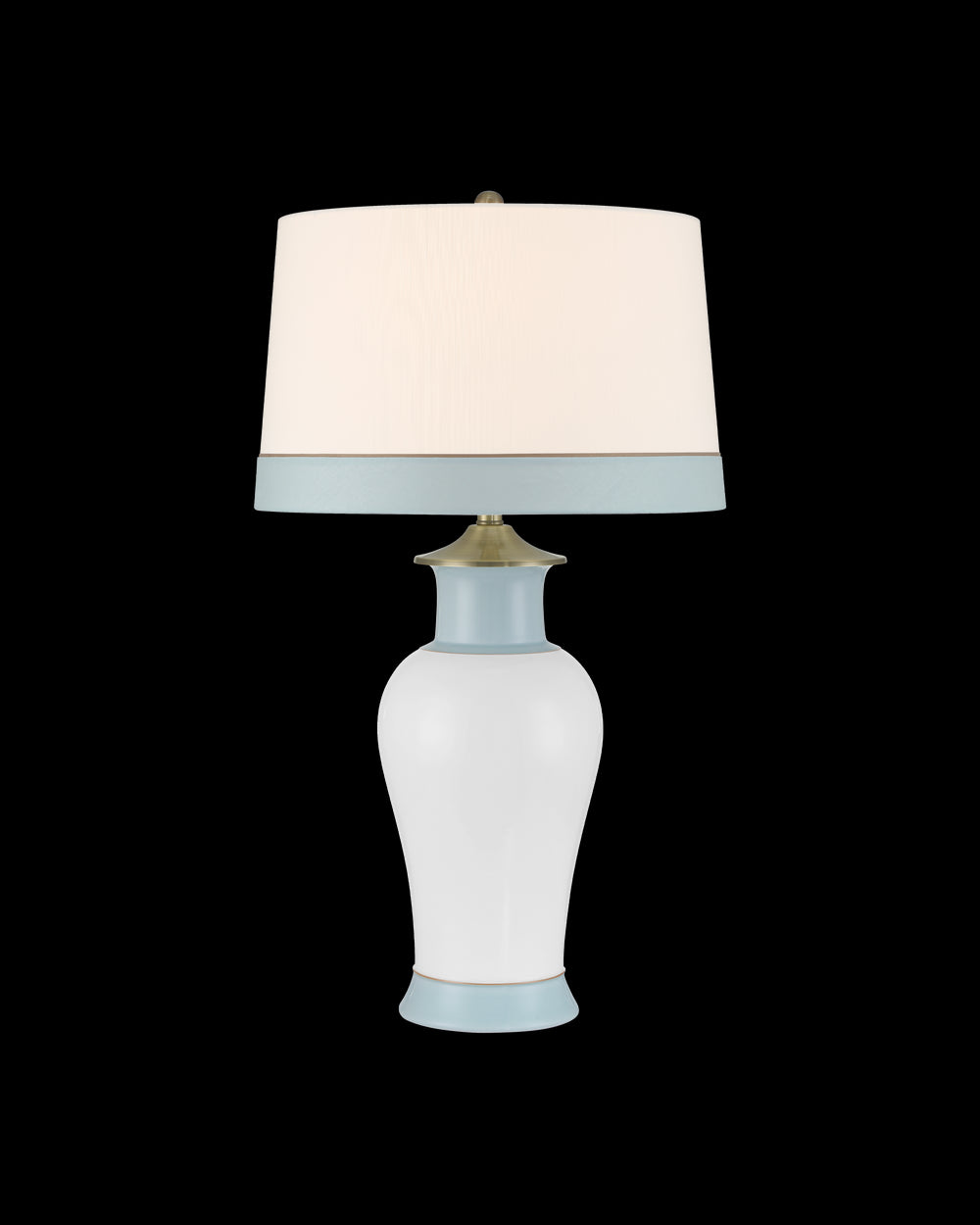 Currey & Company Kora Blue Table Lamp