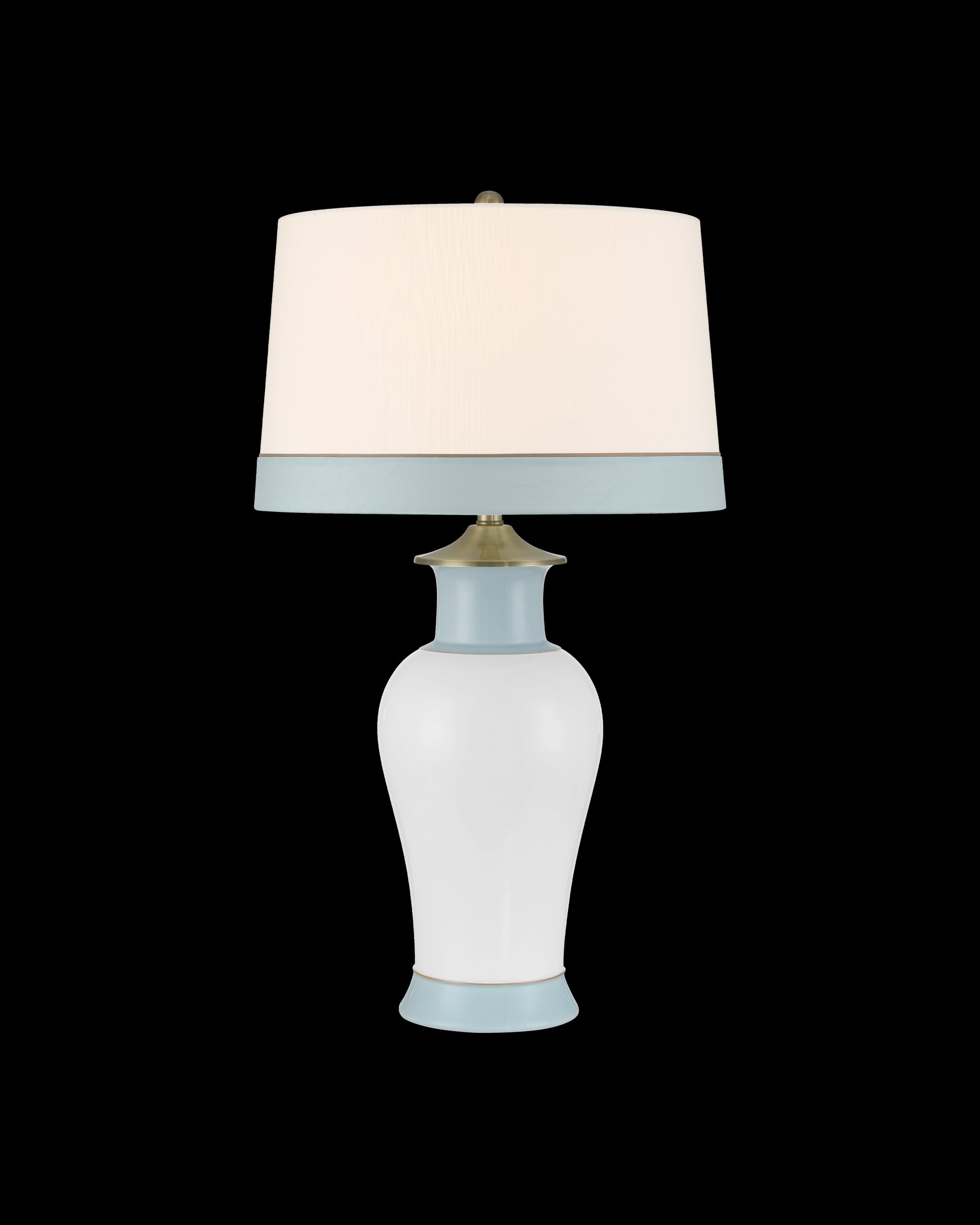 Currey & Company Kora Blue Table Lamp