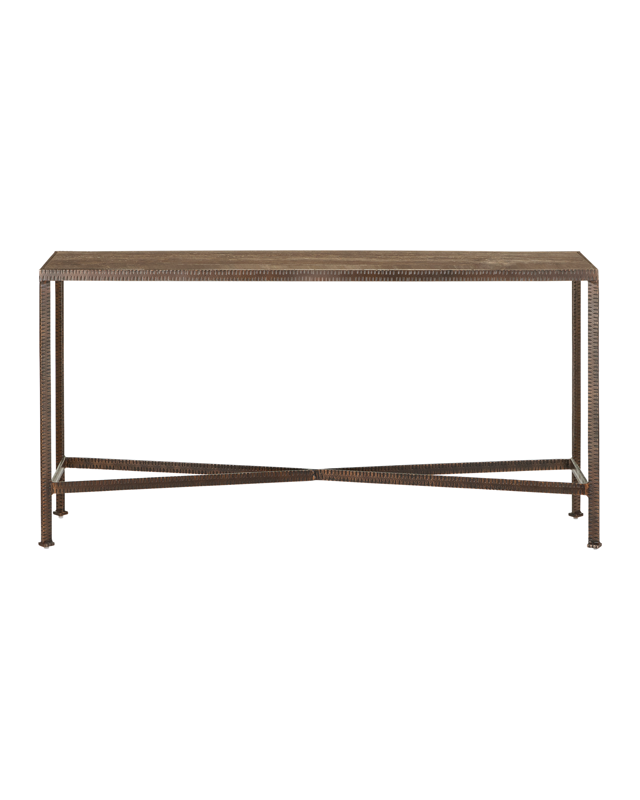 Currey & Company Ampleur Console Table