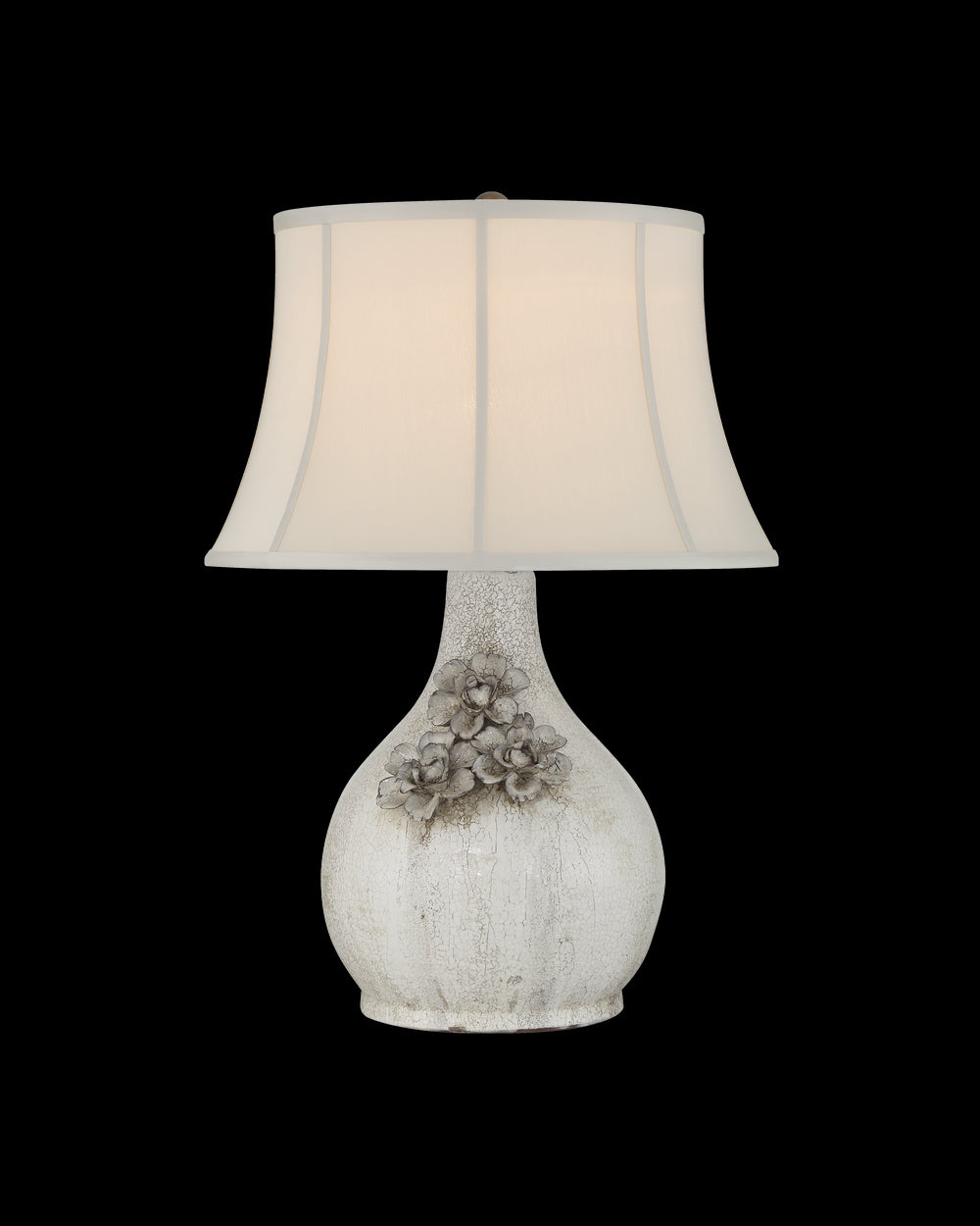 Currey & Company Attar White Table Lamp