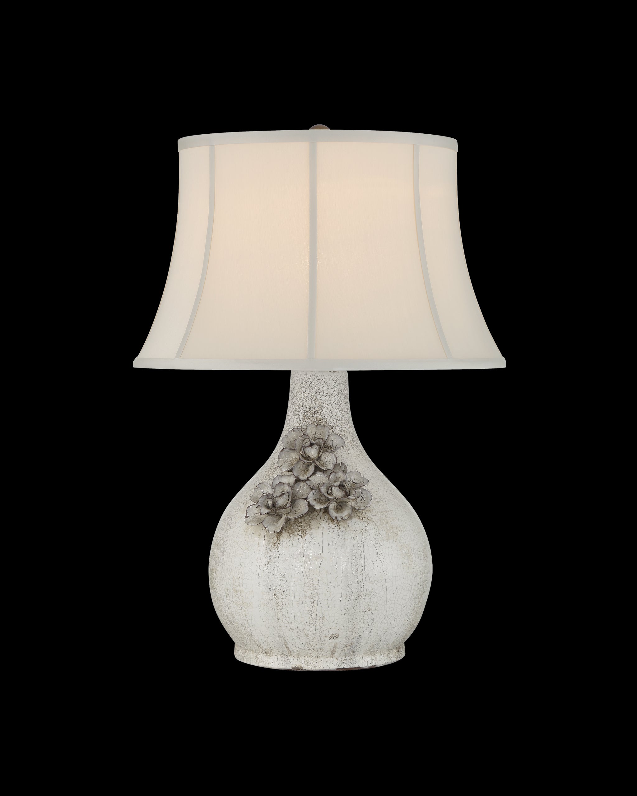 Currey & Company Attar White Table Lamp