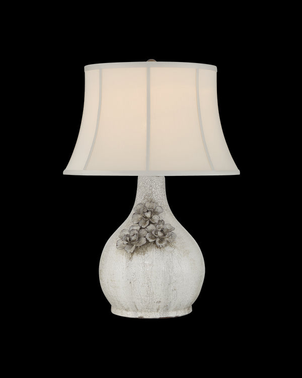Currey & Company Attar White Table Lamp