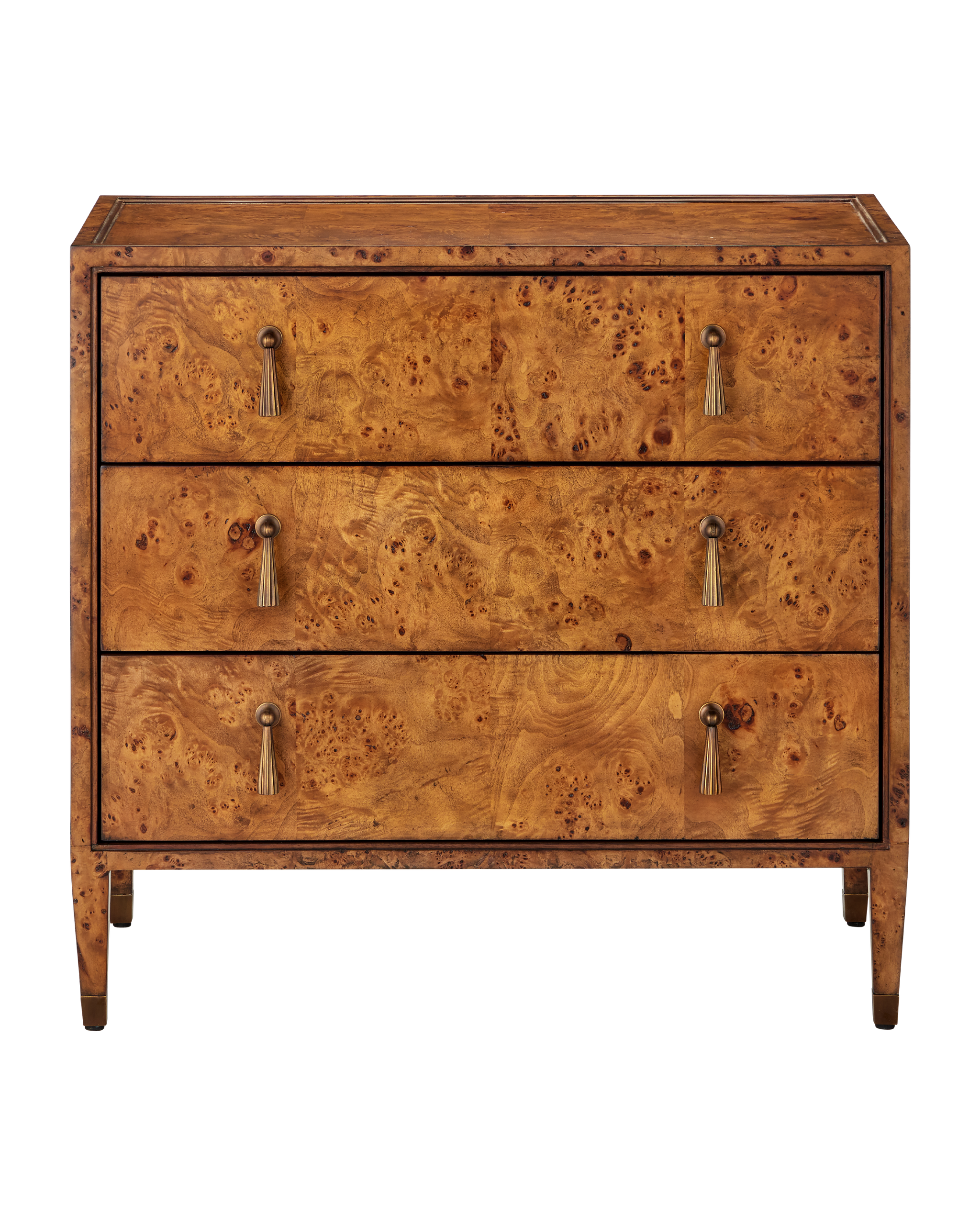 Currey & Company Evie Burl Chest