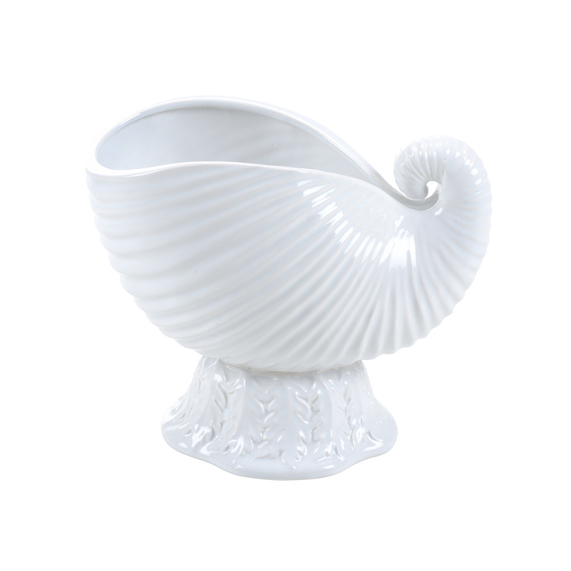 Wildwood Concha Cachepot White