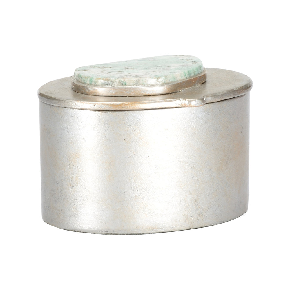 Chelsea House Caribbean Gold Jewelry Box Oval