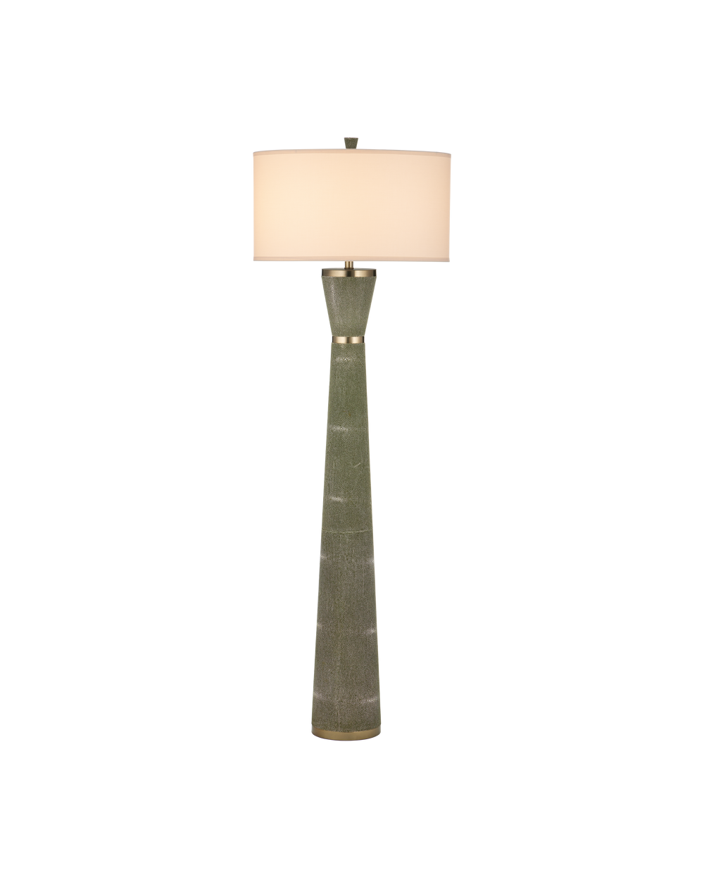 Currey & Company Galuchat Hourglass Floor Lamp