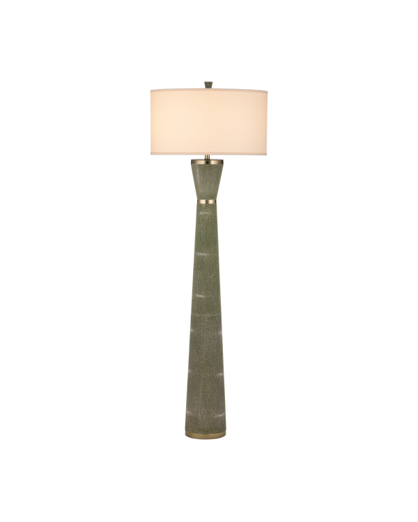 Currey & Company Galuchat Hourglass Floor Lamp