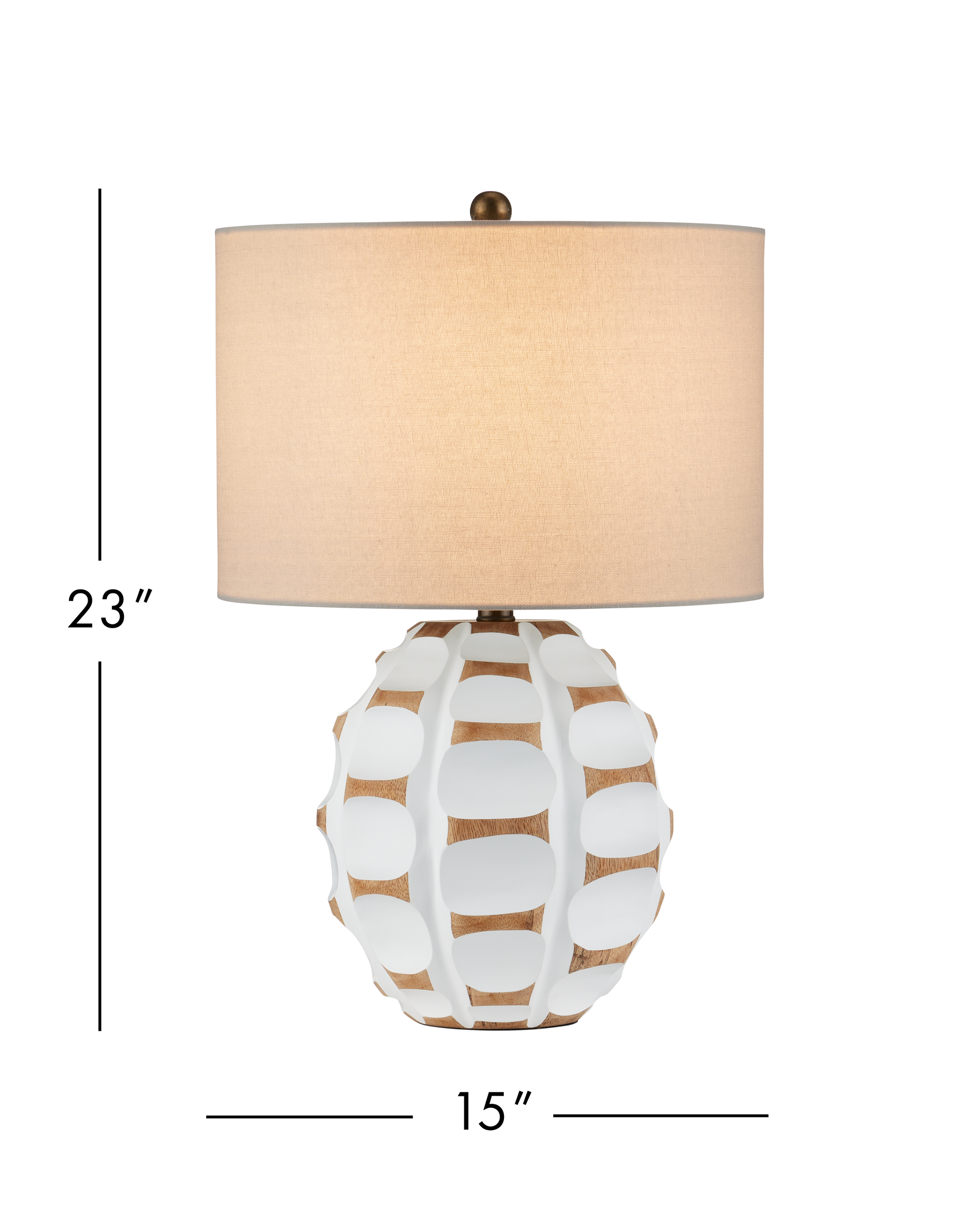 Currey & Company Betel Nut Table Lamp