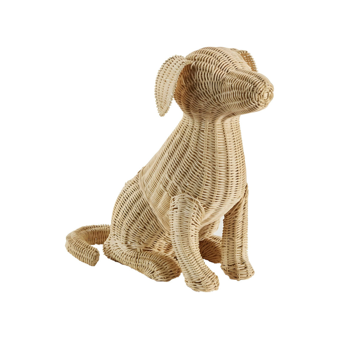 Chelsea House Amanda Lindroth Potcake Wicker Dog (Lg)
