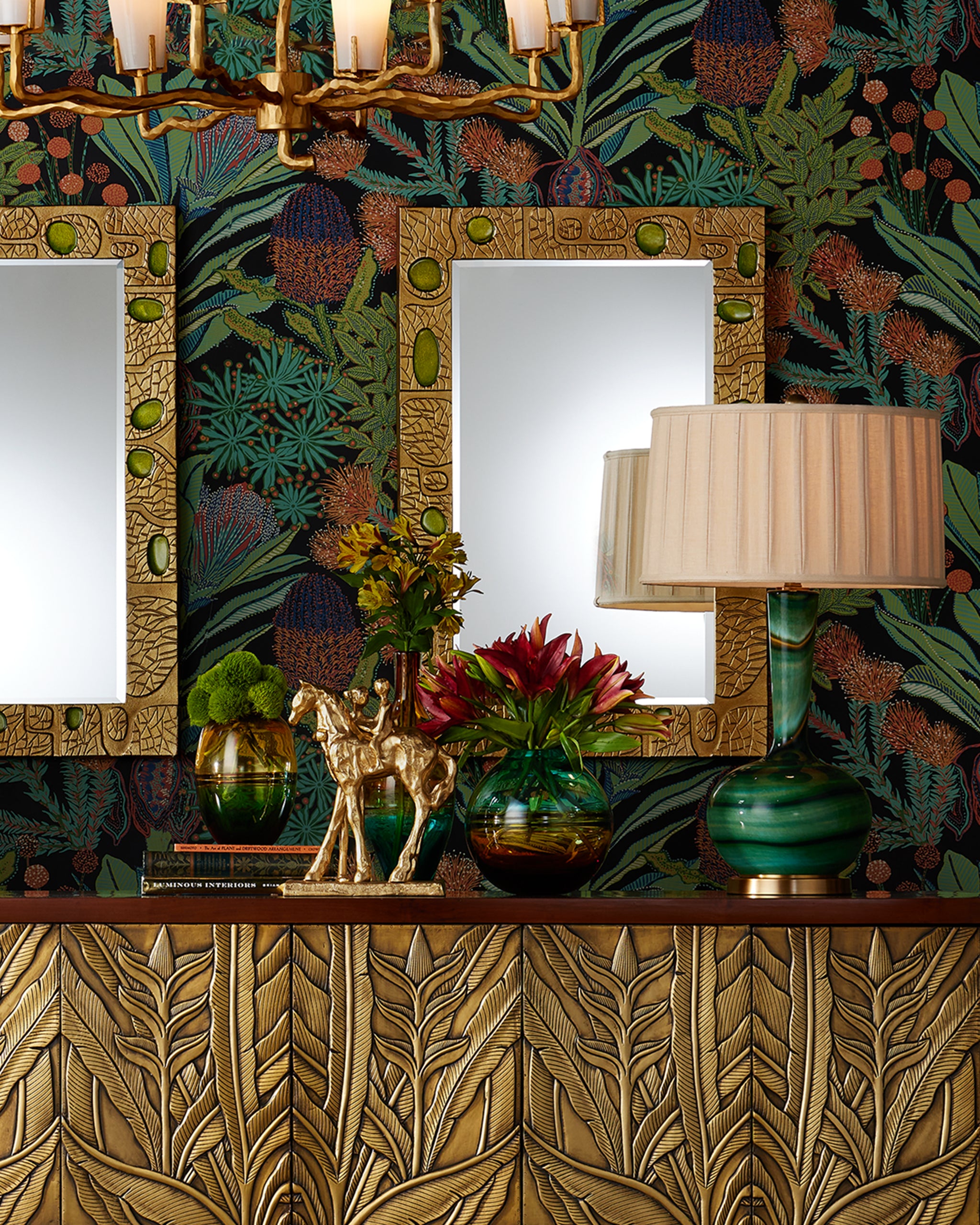 Currey & Company Tapio Vase Set Of 3