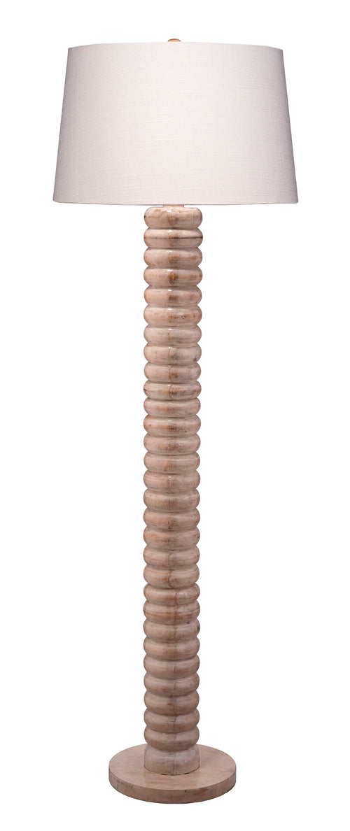 Jamie Young Abacus Mango Wood Floor Lamp