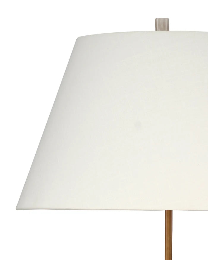 Jamie Young Charleston Floor Lamp, White Washed Wood